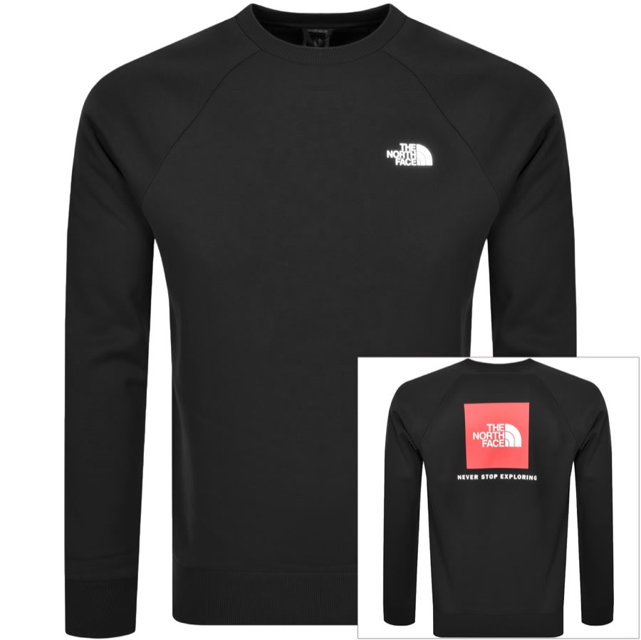 Alternative Image for ProductThe North Face Raglan Redbox Sweatshirt Black1